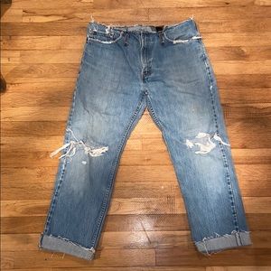 COPY - NWOT Karen Zambia vintage distressed jeans
